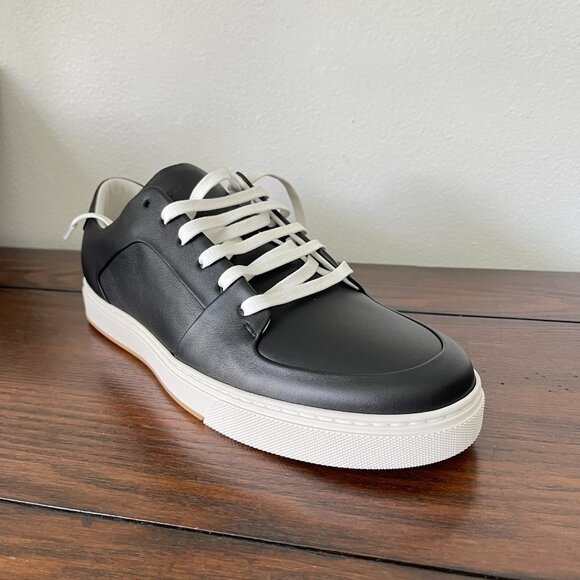 Bottega Veneta 608761 Men's Speedster Black Leather Sneakers, many sizes - Picture 12 of 12